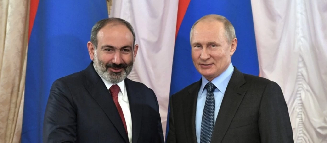 Τηλεφωνική επικοινωνία Β.Πούτιν - Ν.Πασινιάν: Στο επίκεντρο οι εδαφικές διαφορές Αρμενίας - Αζερμπαϊτζάν